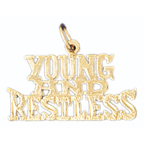 14k Yellow Gold Young and Restless Charm