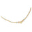 14k Tri-Color Gold Plumeria Necklace
