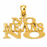 14k Yellow Gold No means No Charm