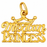 14k Yellow Gold Mexican Princess Charm