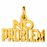 14k Yellow Gold No Problem Charm