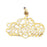 14k Yellow Gold #1 Grandma Charm