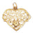 14k Yellow Gold Sweet Grandma Charm