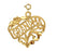 14k Yellow Gold Grandma Charm