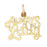 14k Yellow Gold Always A Lady Charm