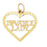 14k Yellow Gold Lovable Lady Charm