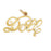 14k Yellow Gold Doll Charm