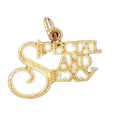 14k Yellow Gold Special and Sexy Charm