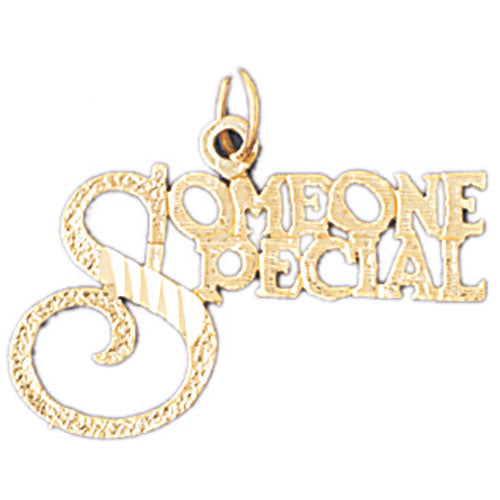 14k Yellow Gold Someone Special Charm