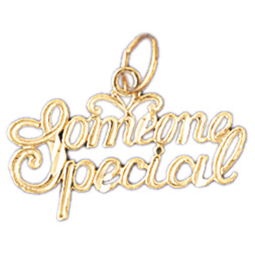 14k Yellow Gold Someone Special Charm