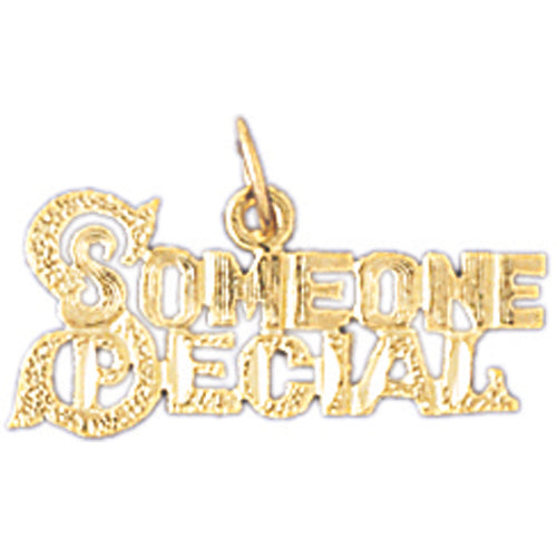 14k Yellow Gold Soemone Special Charm