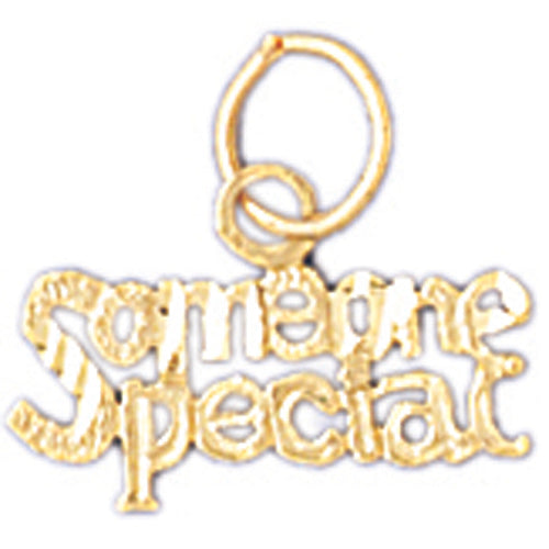 14k Yellow Gold Someone Special Charm