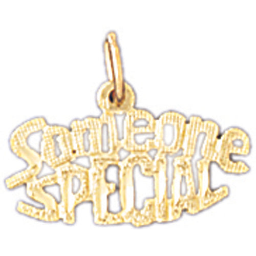 14k Yellow Gold Someone Special Charm