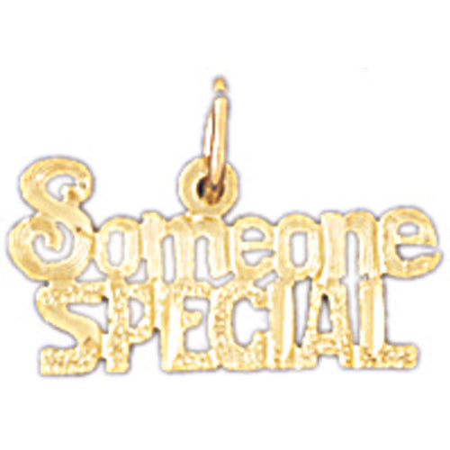 14k Yellow Gold Someone Special Charm