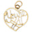 14k Yellow Gold You're #1 Charm