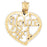 14k Yellow Gold You're #1 Charm