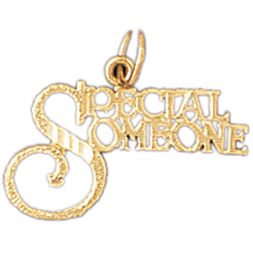 14k Yellow Gold Special Someone Charm