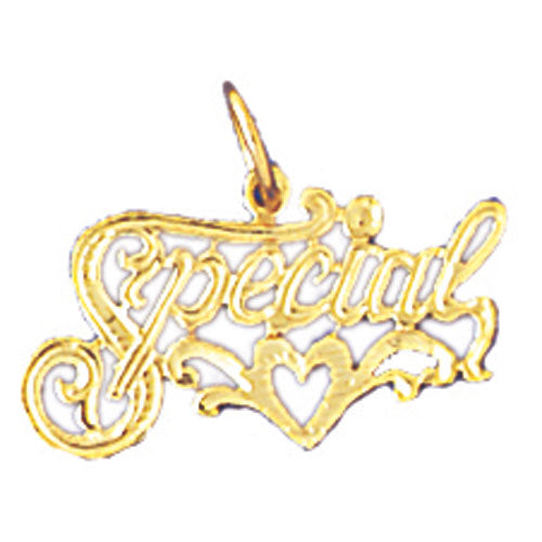 14k Yellow Gold Special Charm