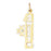 14k Yellow Gold #1 Sweet Charm