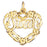 14k Yellow Gold Sweet Charm