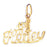 14k Yellow Gold #1 Honey Charm