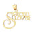 14k Yellow Gold Special Lover Charm