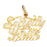 14k Yellow Gold Secretly Yours  Charm