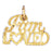 14k Yellow Gold I am Loved Charm