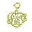 14k Yellow Gold Sweet 16 Charm