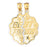 14k Yellow Gold Best Friends Charm