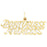 14k Yellow Gold Portugese Princess Charm