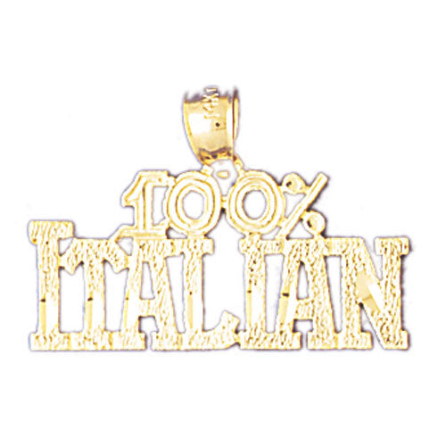 14k Yellow Gold 100% Italian Charm