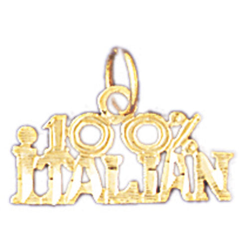 14k Yellow Gold 100% Italian Charm