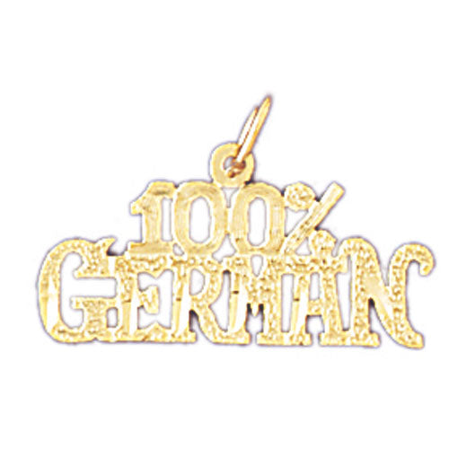 14k Yellow Gold 100% German Charm