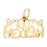 14k Yellow Gold 100% Mexican Charm