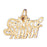 14k Yellow Gold Special Nana Charm