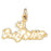 14k Yellow Gold #1 Baby Sitter Charm