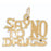 14k Yellow Gold Say NO to drugs Charm