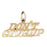 14k Yellow Gold Don't Give Up Charm