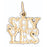 14k Yellow Gold Say Yes Charm