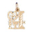 14k Yellow Gold Go 4 It Charm