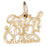 14k Yellow Gold Touch of Class Charm