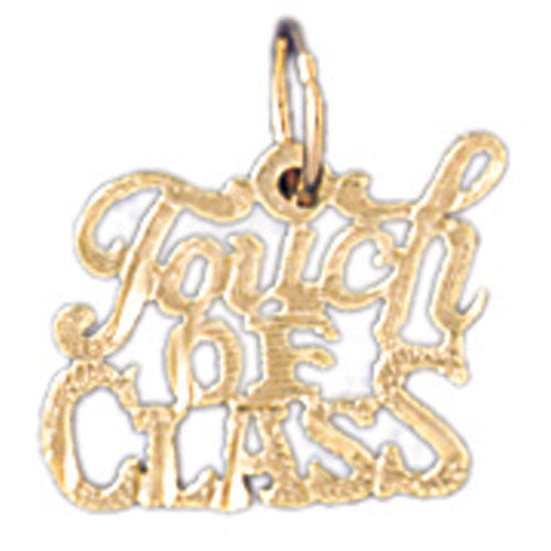 14k Yellow Gold Touch of Class Charm
