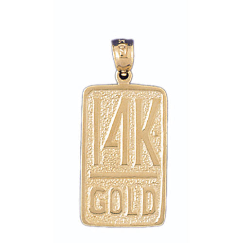 14k Yellow Gold 14k Gold Charm