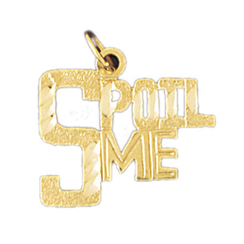 14k Yellow Gold Spoil Me Charm