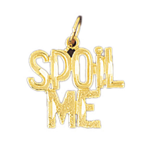 14k Yellow Gold Spoil Me Charm