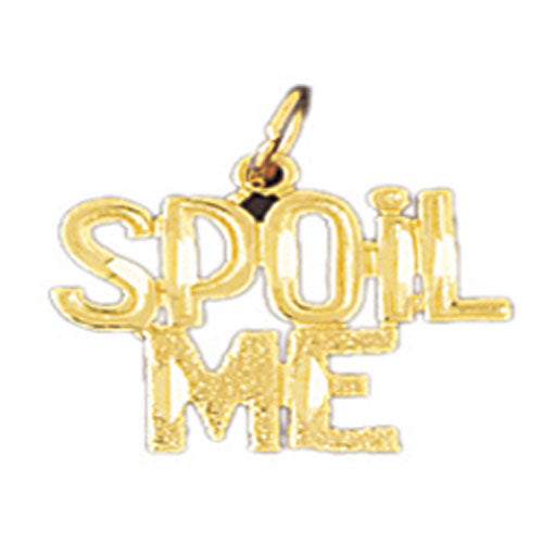 14k Yellow Gold Spoil Me Charm