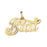 14k Yellow Gold Brat Charm