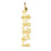 14k Yellow Gold Legal Charm