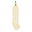 14k Yellow Gold Perfect Charm